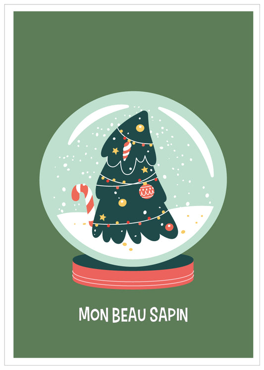 Pochette SOLO - 1 illustration - Mon beau sapin